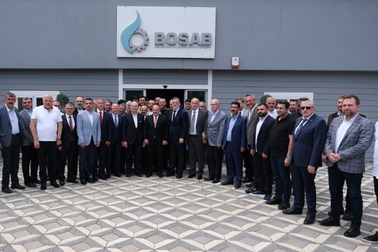 Mustafa Varank BOSAB'da sanayicilerle buluştu -