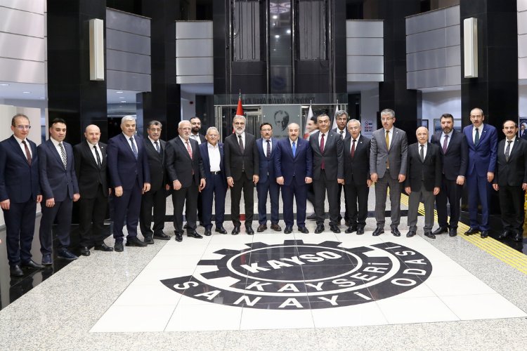 Mustafa Varank KAYSO toplantısında -
