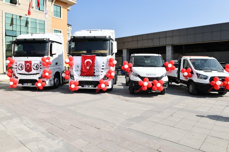 Mustafakemalpaşa’ya kazandırılan araçlar teslim alındı -