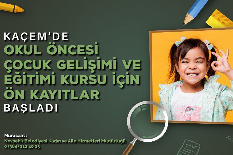 Nevşehir Belediyesi'nden eğitim hareketi -