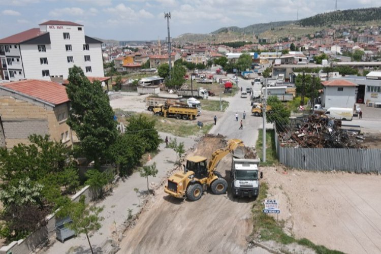 Nevşehir'de altyapı çalışması -