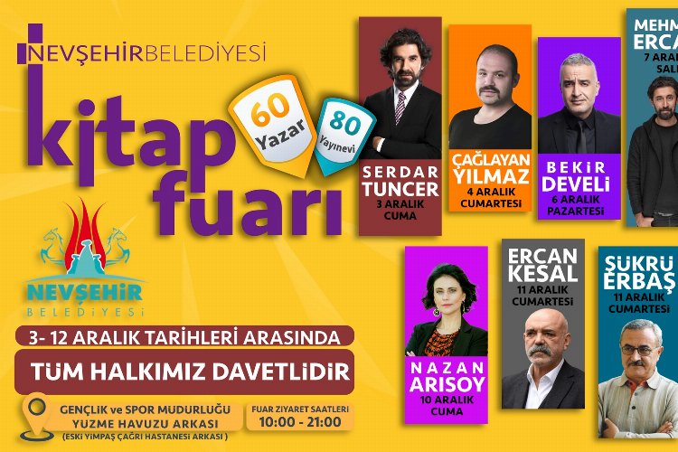 Nevşehir'de kitap fuarı heyecanı
