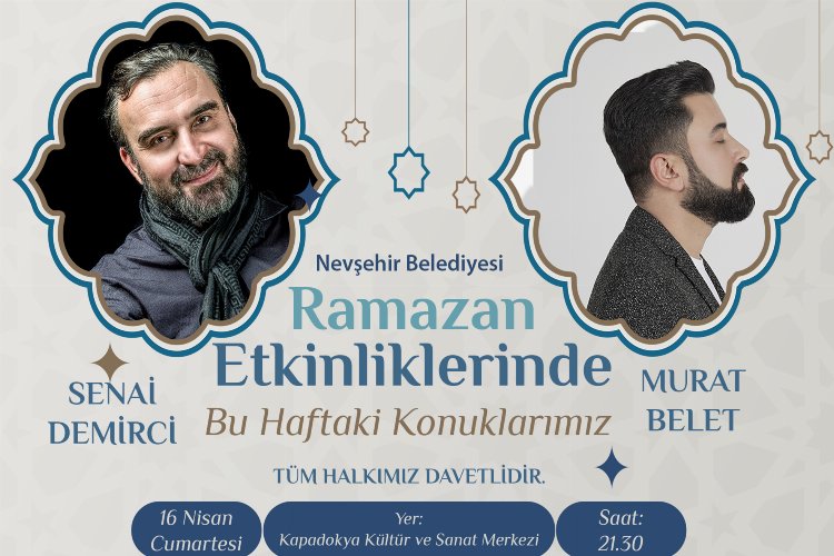 Nevşehir'de ramazan etkinlikleri devam ediyor -
