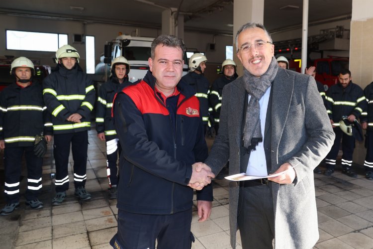 Nevşehir itfaiyesine 'hizmet' teşekkürü