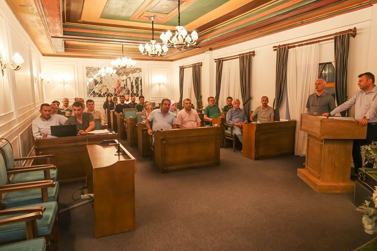 Nevşehir Belediyesi eylül ayı toplantısını yaptı -
