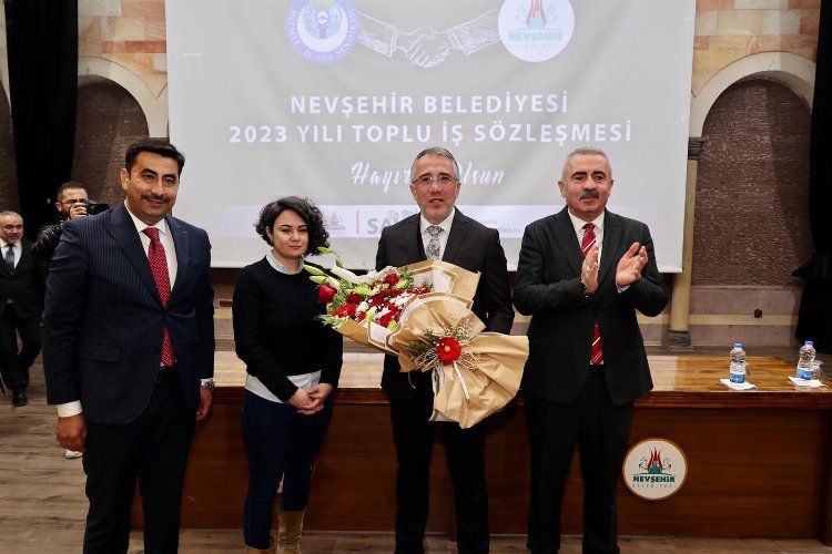 Nevşehir Belediyesi'nde toplu sözleşme sevinci -