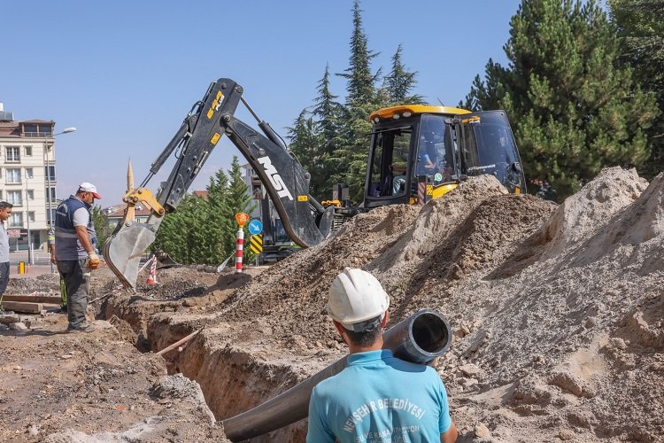 Nevşehir Belediyesi'nden altyapı çalışması -