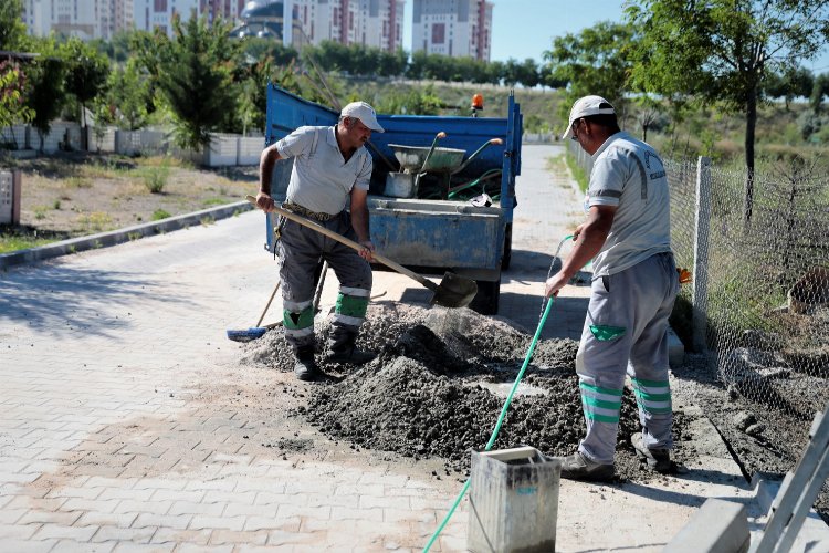 Nevşehir Belediyesi'nden bayram öncesi temizlik -