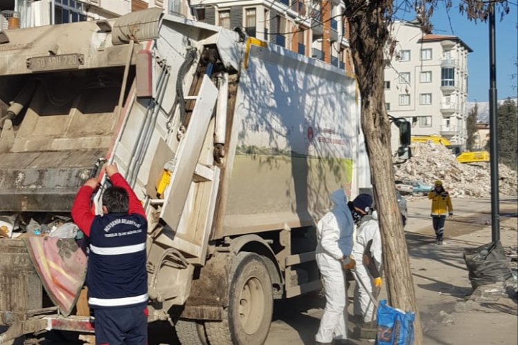 Nevşehir Belediyesi'nden deprem bölgesine ek takviye -