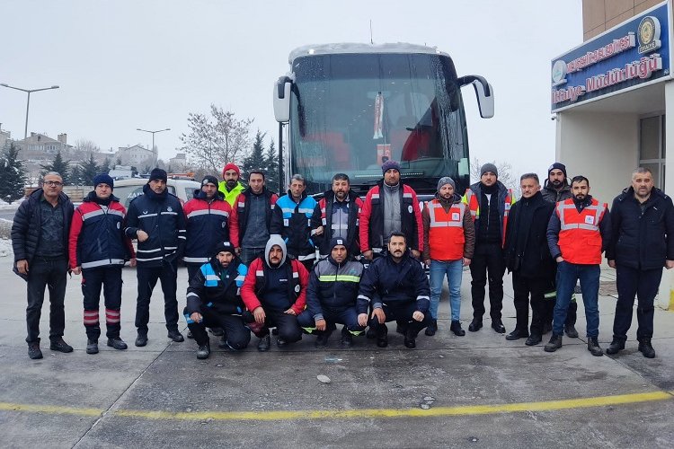 Nevşehir Belediyesi'nden deprem bölgesine tam destek -