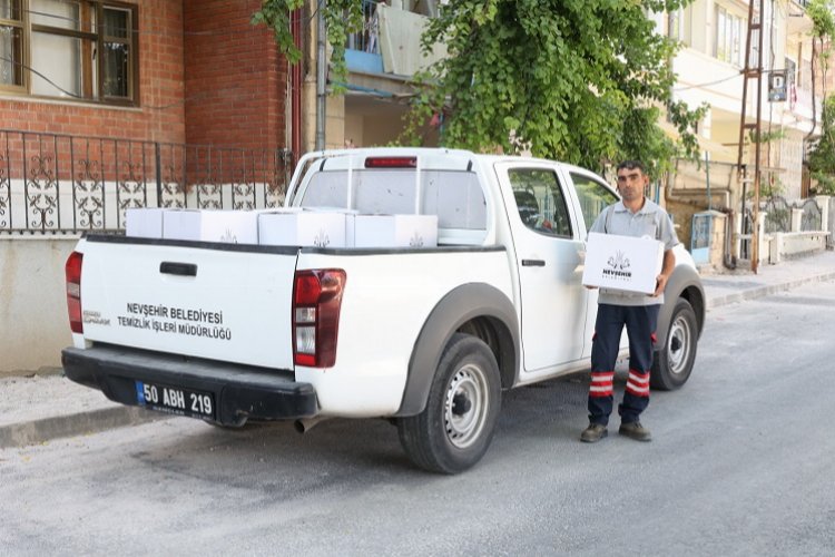 Nevşehir Belediyesi'nden kurban ikramı -