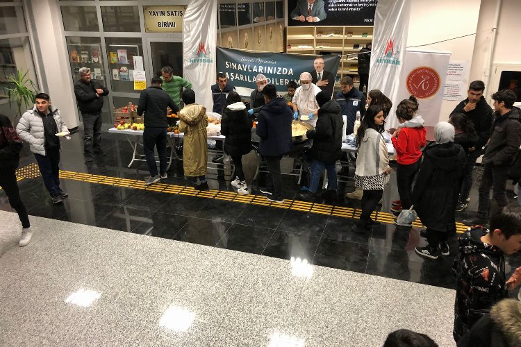 Nevşehir Belediyesi üniversitelilerin 'final' dostu -