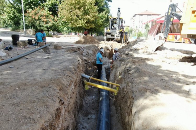 Nevşehir'de altyapı mesaisi tam gaz -