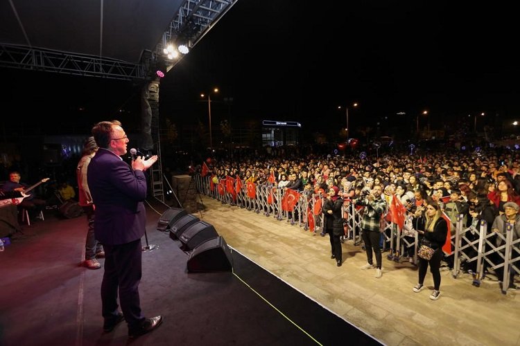 Nevşehir'de 'Şafak' vakti -