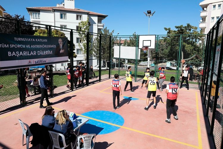 Nevşehir'de sokak basketbolu heyecanı başladı -