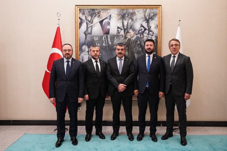 Nevşehir heyetinden Bakan Tekin'e ziyaret -