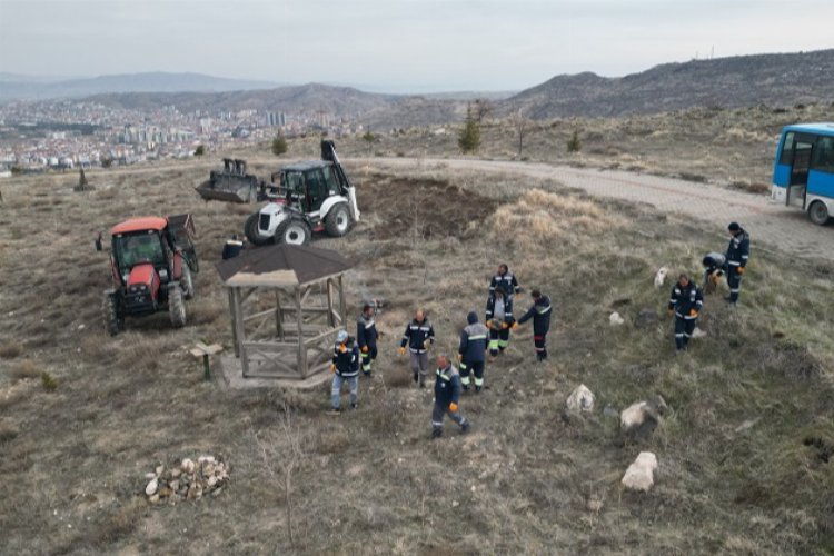 Nevşehir Kent Ormanı yenileniyor -