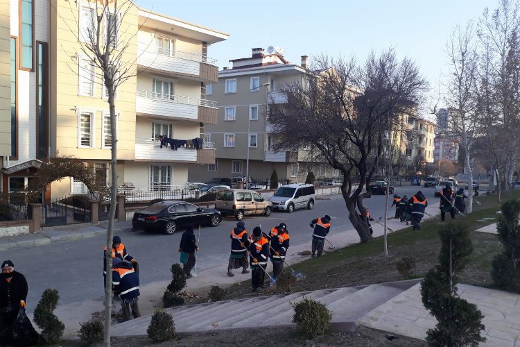 Nevşehir parklarında hummalı çalışma -