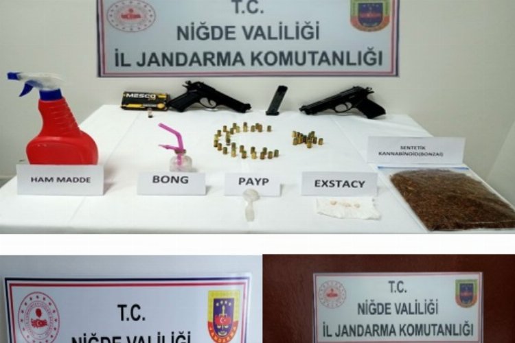 Niğde'de 14 şüpheli hakkında işlem yapıldı 2'si cezaevine gönderildi -