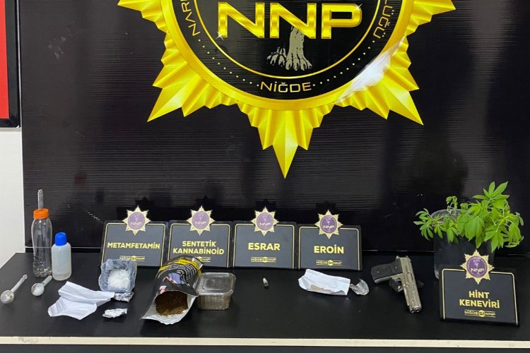Niğde'de uyuşturucuyla mücadele devam ediyor -