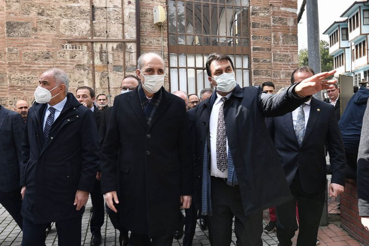 Numan Kurtulmuş, Bursa'da Osmangazi Belediyesi’nin Kavaklı projesini inceledi -