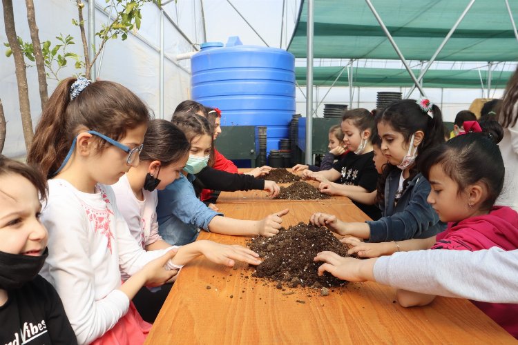 Çocuklar Yaşam Bahçesi’nde hem eğlendi hem öğrendi -