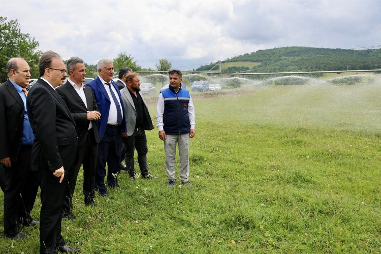 Osmaneli Yaylaları'nda tarımsal sulama -