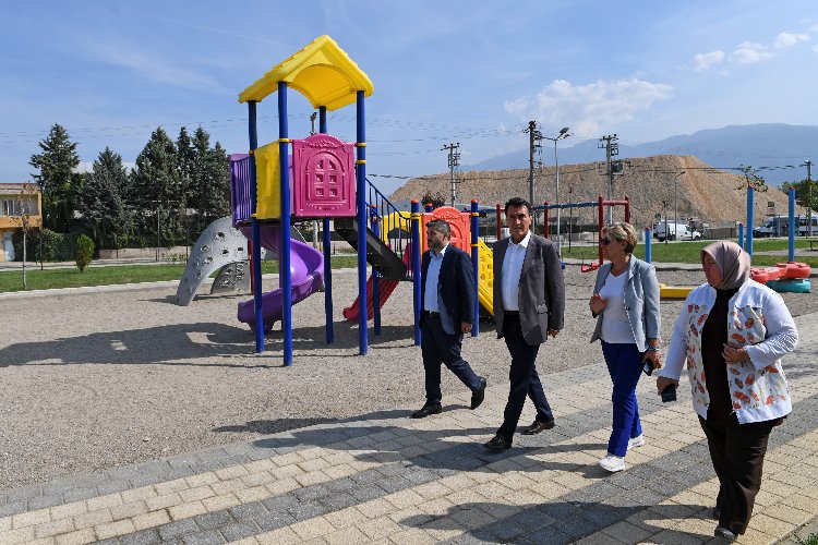 Osmangazi’de parklar yenileniyor -