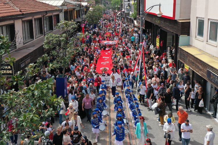 Osmangazi, miniklerle şenlendi   -