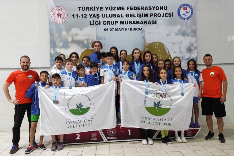 Osmangazili kulaçlar Bursa’ya damga vurdu -