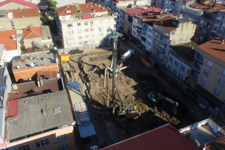 Otopark için ilk kazma vuruldu -