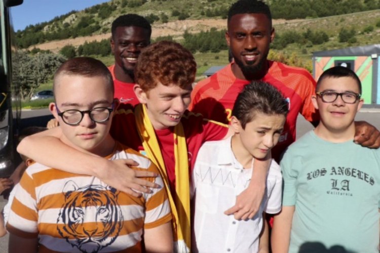 Özel çocukların 'Kayserispor' heyecanı -