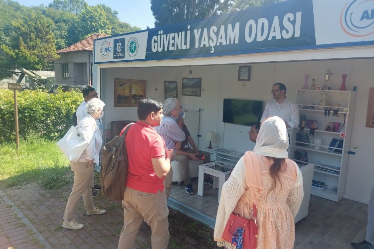 Pakistanlı heyetten Kocaeli'deki simülasyon merkezine ziyaret -