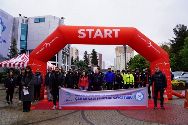 Pedallar Çanakkale şehitleri için dönüyor -