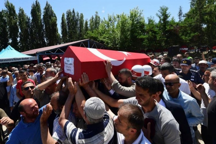 Pençe Kilit şehidine memleketi Kahramanmaraş'ta son görev -