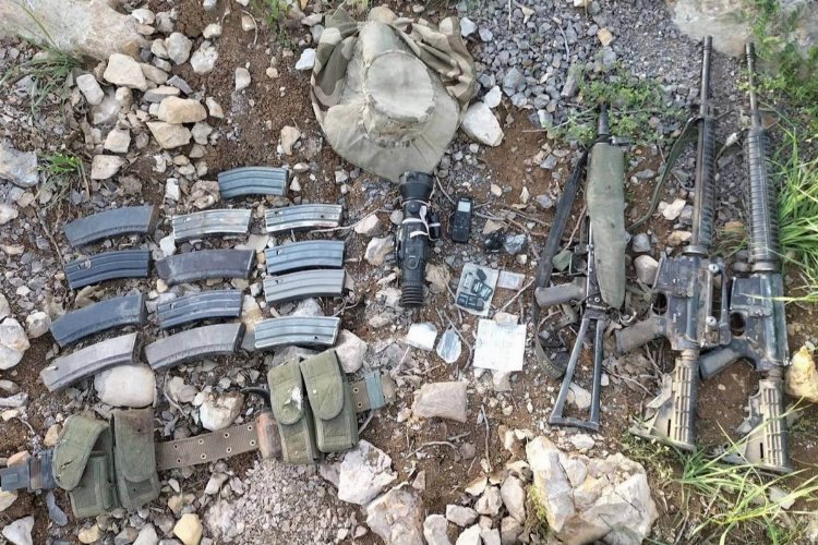 Pençe Kilit'te çok sayıda mühimmat ele geçirildi -