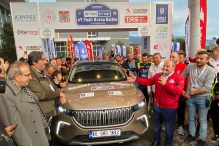 Ralli startı TOGG'lu Bakan Varank'tan -