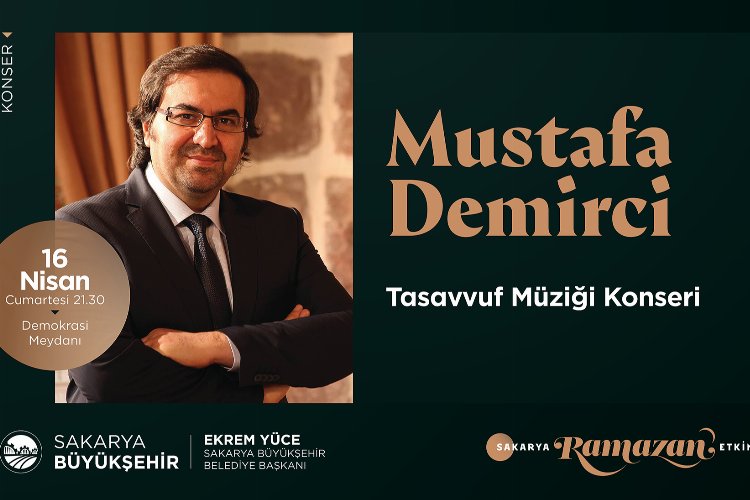 Ramazan etkinliklerine Mustafa Demirci konuk olacak -