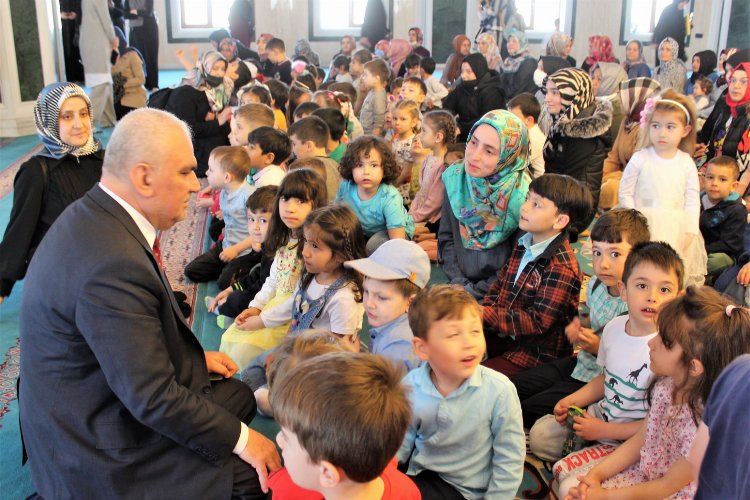 Ramazanda minikler Kayıboyu Camiinde buluştu -