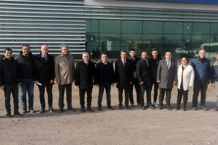 Rektör Altun, ERAGEM inşaatını inceledi -