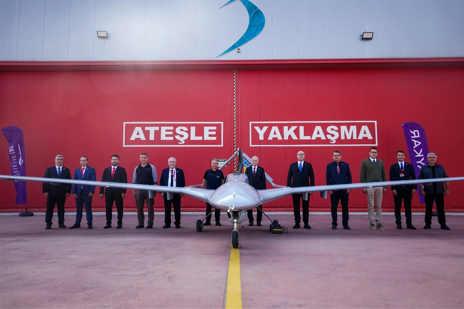 Rektör Hatipler'den Baykar Keşan uçuş eğitim ve test merkezine ziyaret -