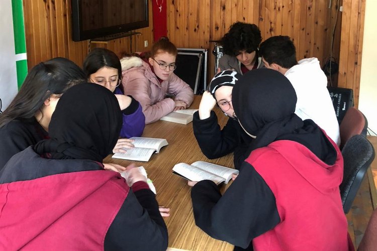 RİBEGEM'den öğrencilere kitap okuma etkinliği -