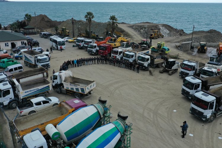 Rize Belediyesi yaraları Kahramanmaraş'ta saracak -