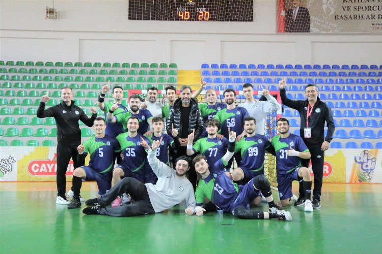 Rize Belediyespor Hentbol Play-Off'a lider gidiyor -