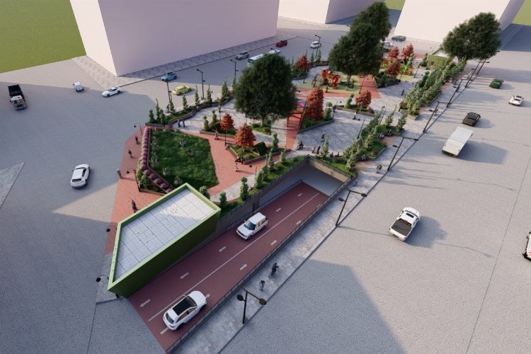 Rize Dalyan'a otopark ve kent parkı -