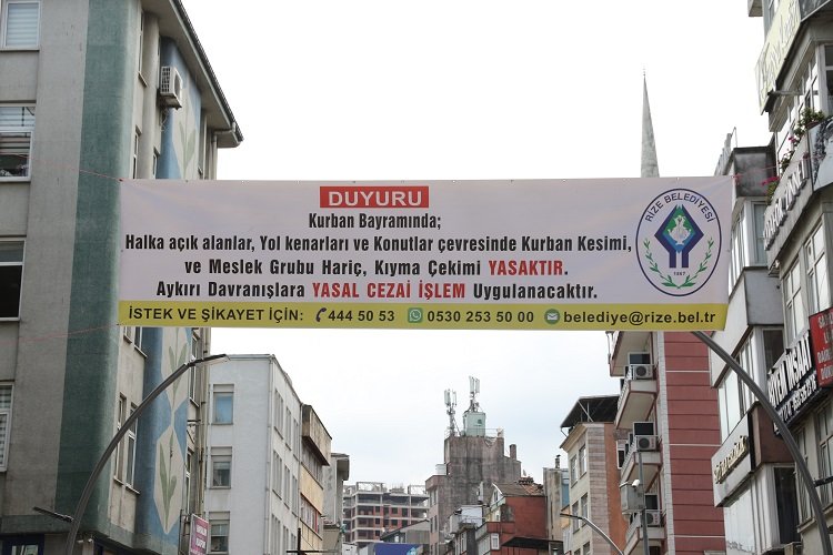 Rize'de bayramlık önlemler -