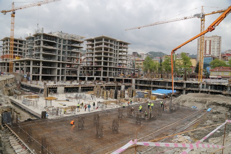 Rize'de Belediye Blokları ve Taşlıdere Kentsel Dönüşüm çalışmaları tamamlanıyor -