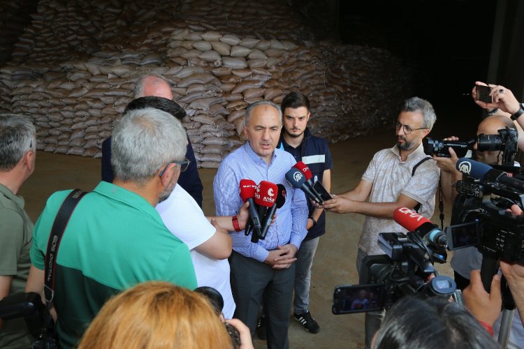 Rize'de Çaydalı Mangal Kömürü Üretim Tesisi'ne inceleme -