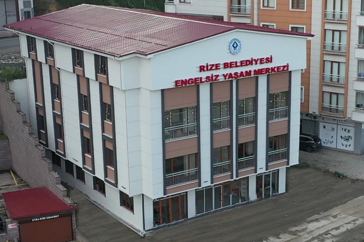 Rize'de 'engelsiz yaşam' açılışa hazırlanıyor -