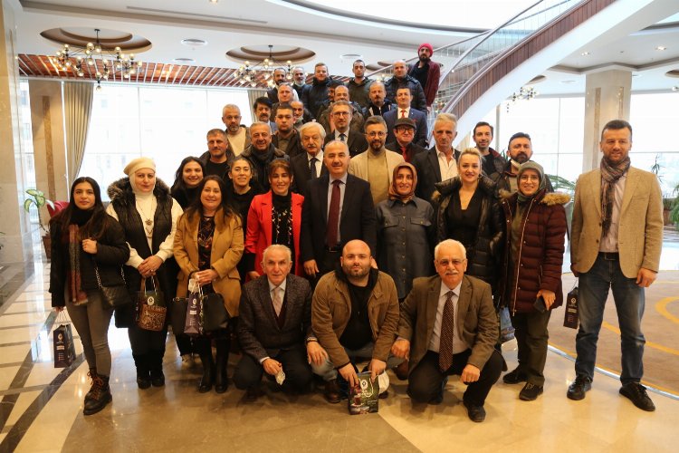 Rize'de gazeteciler kahvaltıda buluştu -